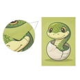 thumbnail image 2 of Cute Snake in Eggshell Garden Flag 12X18 Double Sided Yard Flags for Outside Outdoor All Seasonal Decoration, 2 of 6