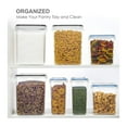 thumbnail image 1 of 2PCS Large Food Storage Containers with Lids Airtight 6.5L, for Flour, Sugar, Baking Supply and Dry Food Storage, 1 of 5