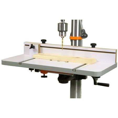 WEN 24-by-12-Inch Drill Press Table with an Adjustable Fence and Stop Block,
