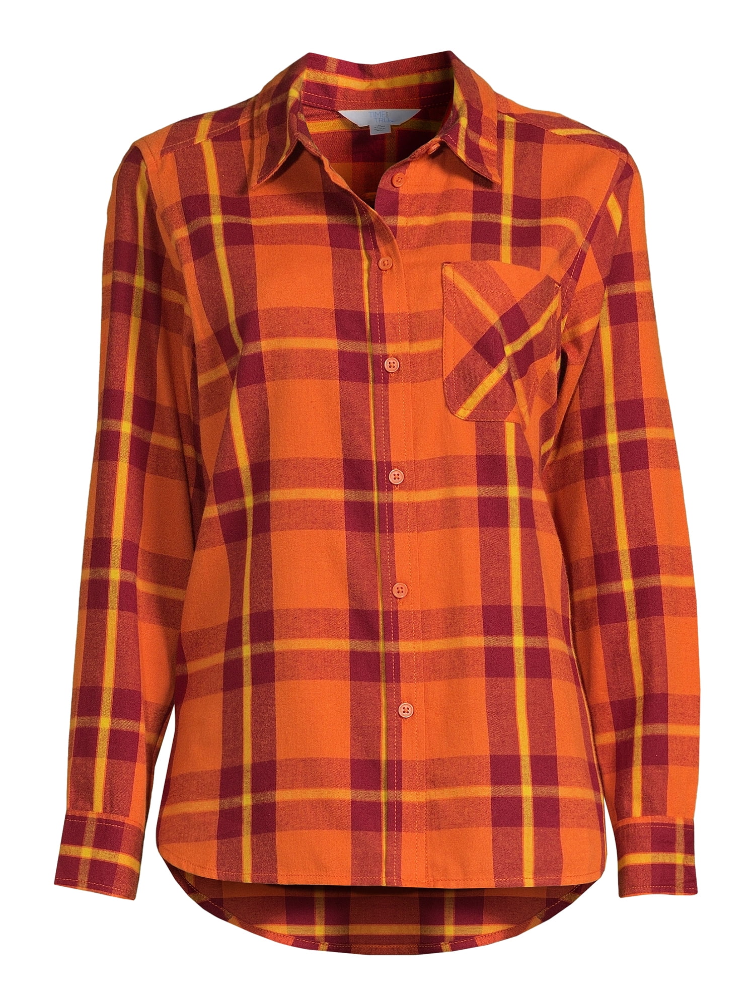 Time and Tru Women's Flannel Shirt