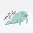 thumbnail image 2 of CafePress - Save The Manatees Body Suit - Long Sleeve Cotton Baby Bodysuit, 2 of 4