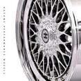 thumbnail image 3 of Ikon Motorsports 19x8.5 In Hayame Performance Wheel Rims Platinum Chrome W/ Chrome Accents, 3 of 5