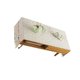 thumbnail image 2 of Mantel de lino y algodón Worallymy, rectangular, para TV, escritorio, café, con flecos, impermeable, para comedor, jardín, 60 x 160 cm, bordado/café claro, 2 of 8