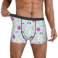 thumbnail image 2 of Kdxio Men's Boxer Briefs with Happy Easter Print - Comfortable and Breathable Underwear for Everyday Wear, 2 of 7