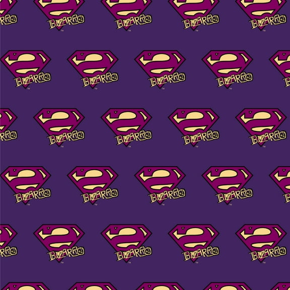 Superman Bizarro Shield Logo Premium Roll Gift Wrap Wrapping Paper