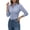 Grey, variant on Women’s Button Down Shirt Slim Stretch Office Style Hidden Placket Long Sleeve Shirt