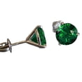 thumbnail image 1 of Pendientes vintage Minnieouse para mujer Verde 6mm, 1 of 6
