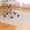 Parchment, variant on Office Chair Mat for Hardwood Floor Under Desk Computer Rolling Chair Mat for Wood/Tile Floor Non-Slip Heavy Duty Desk Rug PVC Plastic Hard Floor Protector 48" x 60" (Soapstone)