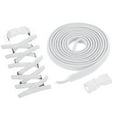 thumbnail image 1 of Uxcell 2 Juegos de Cordones Elásticos Sin Nudos Cordones Planos Estirables para Zapatillas de Adultos, Blanco Luminiscente, 1 of 6