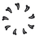 thumbnail image 1 of Scienceny 9 pares de retenedores de gafas deportivas Fitness anteojos de silicona oreja agarre piernas anticaída gafas de sol soporte gancho Artesanía, 1 of 6