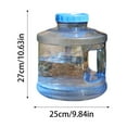 thumbnail image 3 of Camping Water Jug 3 Gallons with Faucet Transparent BPA Free Water Storage Container, Outdoor Water Tank with Handle for Hiking Sports Emergency Drinking Water Supply and Home Use, 3 of 5