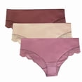 thumbnail image 1 of Hipster Vassarette para Mujer, no se Marca Multicolor Talla TG, 3 Piezas, 1 of 5