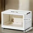 thumbnail image 4 of Double-layer Door Grocery Folding Storage Box, Home Bedroom Living Room, 4 of 5