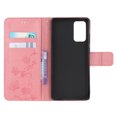 thumbnail image 4 of Allytech Galaxy Note 20 Ultra Cover, PU Leather Folding Stand Butterfly Embossed Credit Cards Slots Magnetic Closure Shockproof Anti-scratch TPU Back Cover for Samsung Galaxy Note 20 Ultra, Pink, 4 of 4