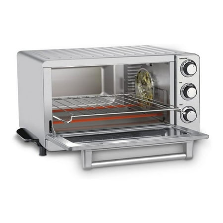 Cuisinart - 6-Slice Convection Toaster Oven Broiler - Silver