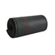 thumbnail image 1 of Funda genérica para volante de coche, de cuero negro, resistente al desgaste y cosida a mano. línea roja, 1 of 9