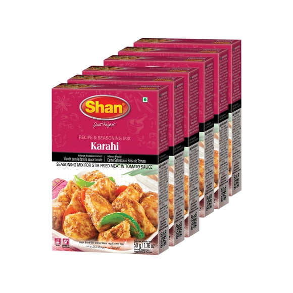 SHAN KARAHI (GOSHT) PREMIUM, 50g (Pack of 6)