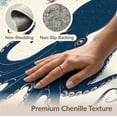 thumbnail image 6 of ODIKA 2'x3' Washable Accent Rug Circle Vintage Nautical Octopus Maritime Wave Border Compass for Bedroom, Nursery, RV, Pet Friendly, Bedside Mat, 6 of 7