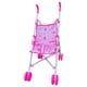 thumbnail image 5 of Cochecito de muñeca interactivo (muñeca no incluida), plegable, regalo de cumpleaños, juguete de rol, carrito de transporte que ahorra espacio, 5 of 9