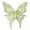Green, variant on LanSuare Fairy Costume, Fairy Costume Set with Floral Garland, Fairy Hair Tinsel, Wand & Elf Ears, Organza Butterfly Costume, Suitable for Cosplay, Party