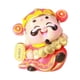 thumbnail image 1 of Figura de dibujos animados del Dios de la riqueza Gloria estatua de Feng Shui decoración de mesa Rojo, 1 of 9