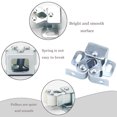 thumbnail image 4 of Double Roller Catch, Heavy Duty Cabinet Latch for Wide Use, Easy Installation Ensures Secure Closure of Home Kitchen Tools, Cold Rolled Steel Construction, 4 of 5