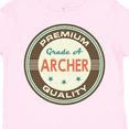 thumbnail image 4 of Inktastic Archer Premium Vintage Boys or Girls Toddler T-Shirt, 4 of 5