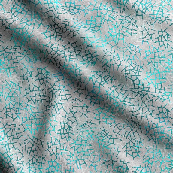 Soimoi Texture Print,Cotton Cambric, Quilting Fabric Sold by The Yard 42 Inch Wide, Medium Weight Cotton Fabric, SewingSupplies, Blue