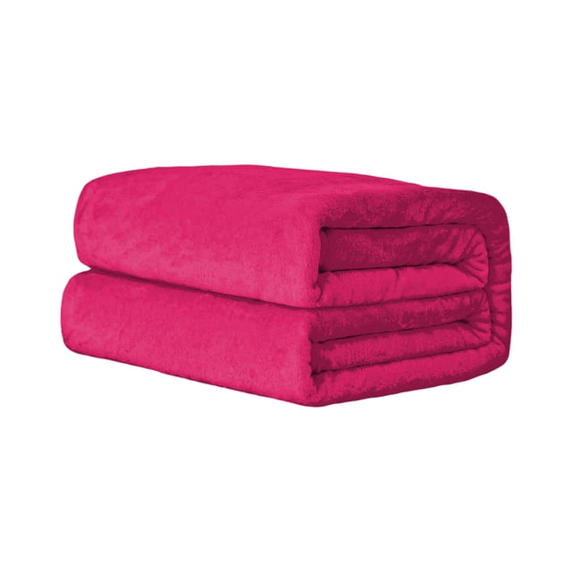 Solid Color Flannel Blanket Gift Gift Velvet Conditioning Blanket Casual Cover Blanket Solid Color Blanket 59.05x39.37 Inches