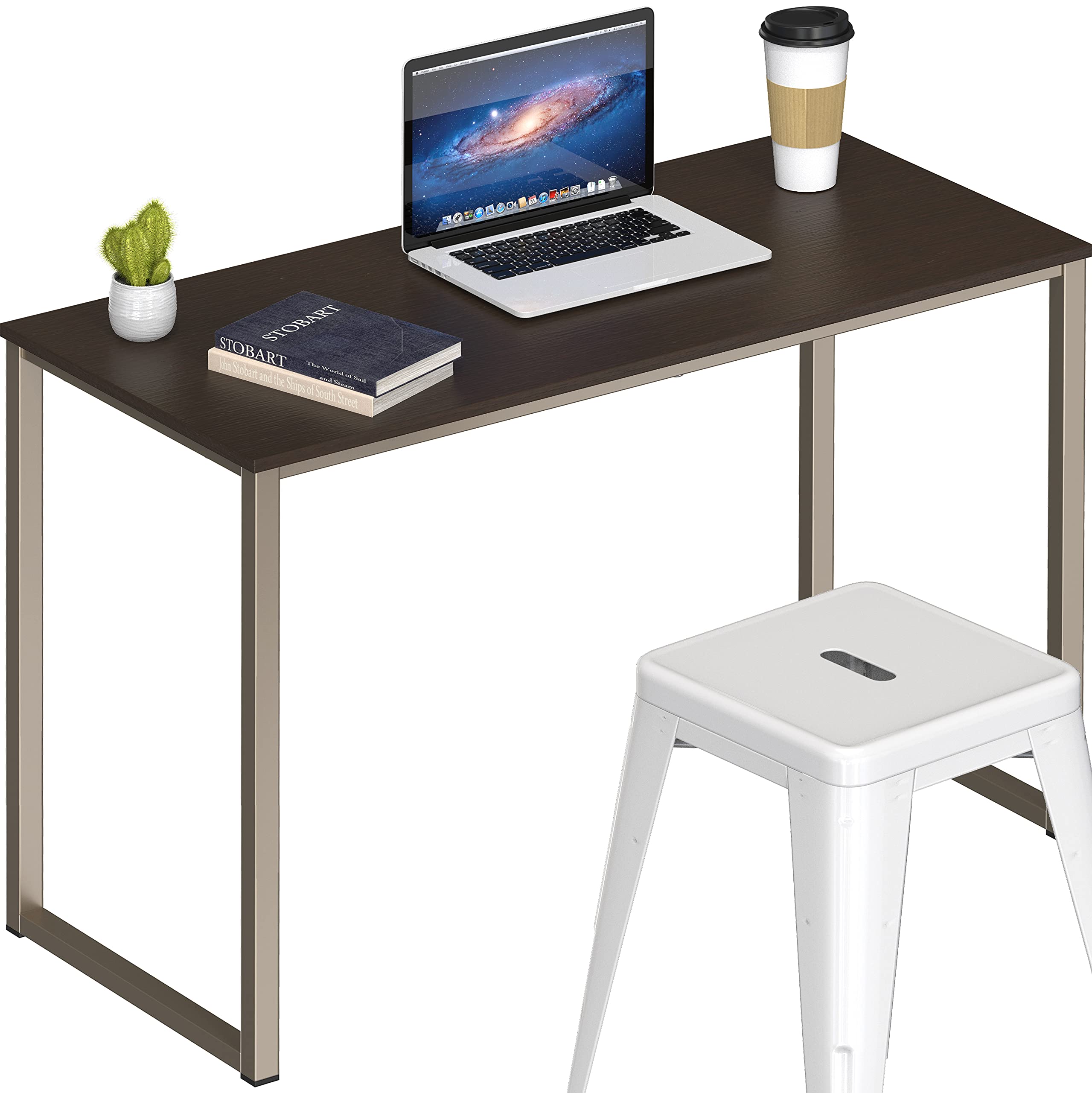 SHW Mission 32 inches office desk, Espresso - image 3 of 5