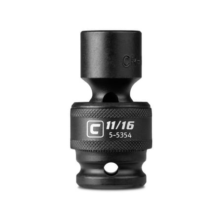 UPC: 0886352553544 | Capri Tools 11/16-Inch Universal Impact Socket  1/2-Inch Drive  6-Point  SAE