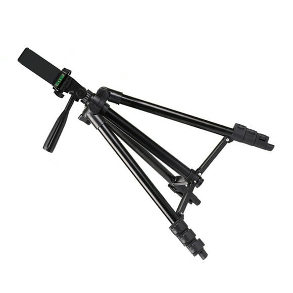unbranded 1Jgo Trípode Flexible Para Cámara Y Teléfono Con Triangular Resistente Color Negro