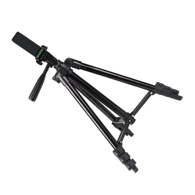unbranded 1Jgo Trípode Flexible Para Cámara Y Teléfono Con Triangular Resistente Color Negro