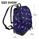 thumbnail image 2 of Easygdp Eggplant Mochila de Cuero para Mujeres, Bolso de Hombro, Bolsos de Mano de Moda para Trabajo y Viajes, 2 of 4