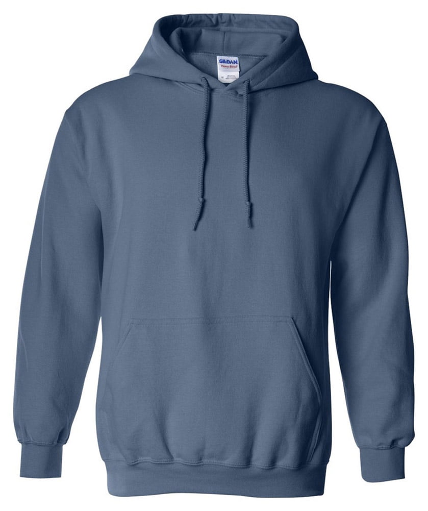 gildan indigo blue hoodie
