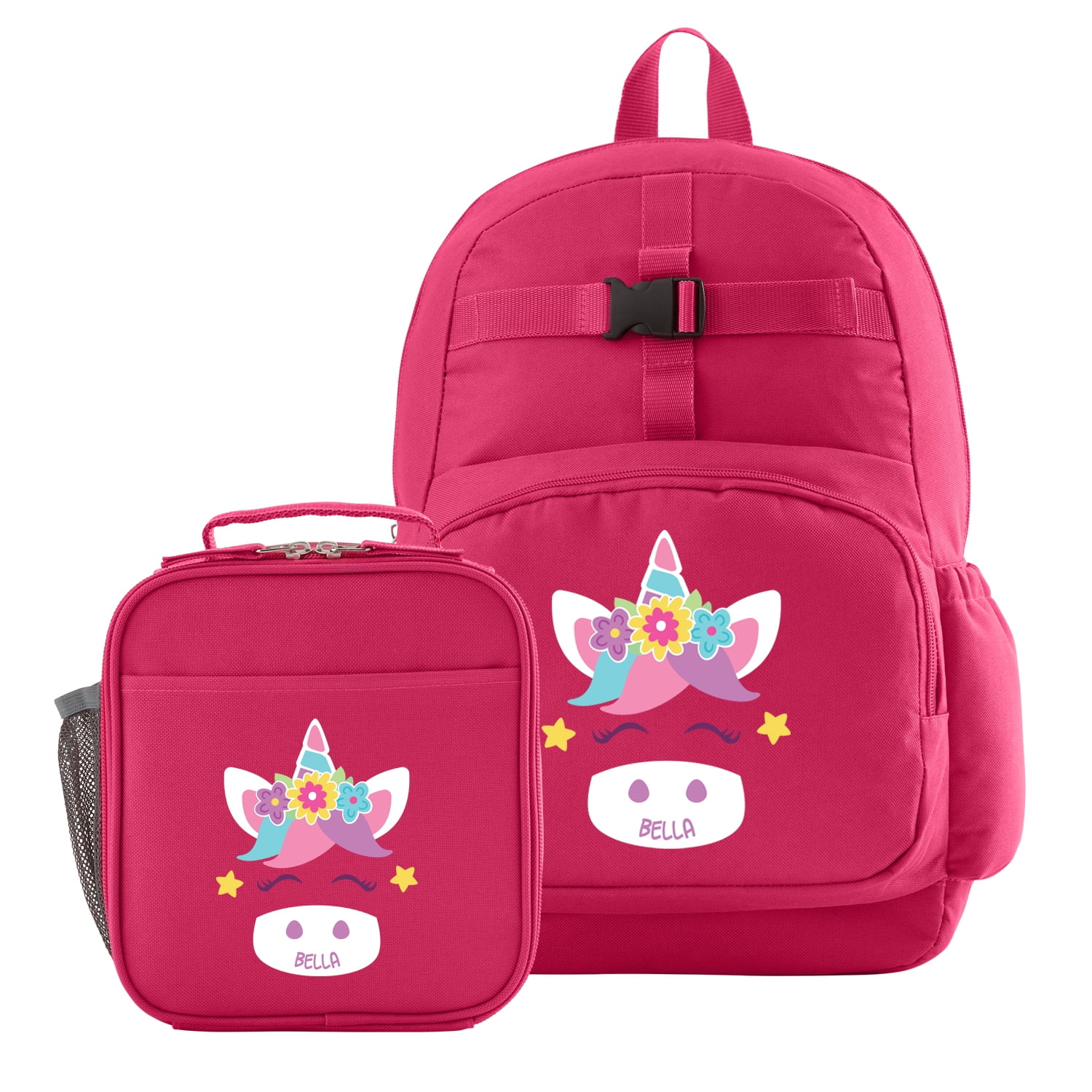 unicorn personalized backpack