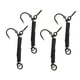 thumbnail image 4 of Gancho de pesca de carpa de 4 piezas Ronnie Rigs Up Assist Hook para Trolling Chunking 04 púas Zulema Anzuelos de pesca, 4 of 8