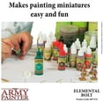 thumbnail image 5 of The Army Painter Elemental Bolt Warpaint - Acrylic Non-Toxic Heavily Pigmented Water Based Paint for Tabletop Roleplaying, Boardgames, and Wargames Miniature Model Painting, 5 of 7