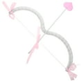 thumbnail image 1 of KAKOWELY 1 juego de arco y flecha de Cupido para San Valentín, accesorio de Cupido, disfraz de Cupido, kit de arco y flecha de Cupido., 1 of 5