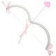 thumbnail image 1 of Juego de arco y flecha de Cupido para el Día de San Valentín, accesorio de Cupido, disfraz de Cupido, Kit de arco y flecha, 1 Juego, 1 of 8