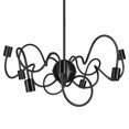 thumbnail image 1 of Dainolite Pendentif Ovale Waitsfield 8 Light 25" en Noir Mat, 1 of 1