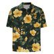 thumbnail image 5 of Blusa y camisa de manga corta con cuello vuelto Camisa casual para hombre Camisa de bolos vintage de manga corta Camisas de verano Camisa abotonada Blusa para hombre Poliéster, 5 of 5