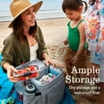 thumbnail image 5 of Coleman Now 18-Can Soft-Sided 31.86 qt Backpack Cooler, Gray and Red, 5 of 11