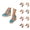 Blue, variant on Platform Wedge Sandals for Women 2026 Summer Trendy Espadrille Lace Closed Toe Ankle Strap High Heel Beach Sandals