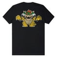thumbnail image 5 of Super Mario T-Shirt Men's Bowser Pose Short Sleeve Graphic Top, 5 of 5