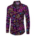 thumbnail image 5 of PMUYBHF T-Shirt Imprimé 3D Numérique pour Hommes Manches Courtes Col Rabattu 3239 m, 5 of 5