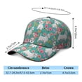 thumbnail image 5 of Dog-Themed Dad Hat - Vintage Paw Design Lightweight Casual Cap, 5 of 7