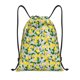 thumbnail image 1 of Fotbe Lemon1 Bolsa Mochila con Cordón Estampada, Bolsa de Gimnasio Deportiva, Bolsa Cinch, Bolsa con Cordón para Hombres y Mujeres-Small, 1 of 6