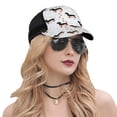 thumbnail image 5 of Lsque Dachshund Dog Printed Trucker Hat - Baseball Cap for Men Women - Breathable Mesh Side, Adjustable Fit - for Casual Wear, 5 of 7