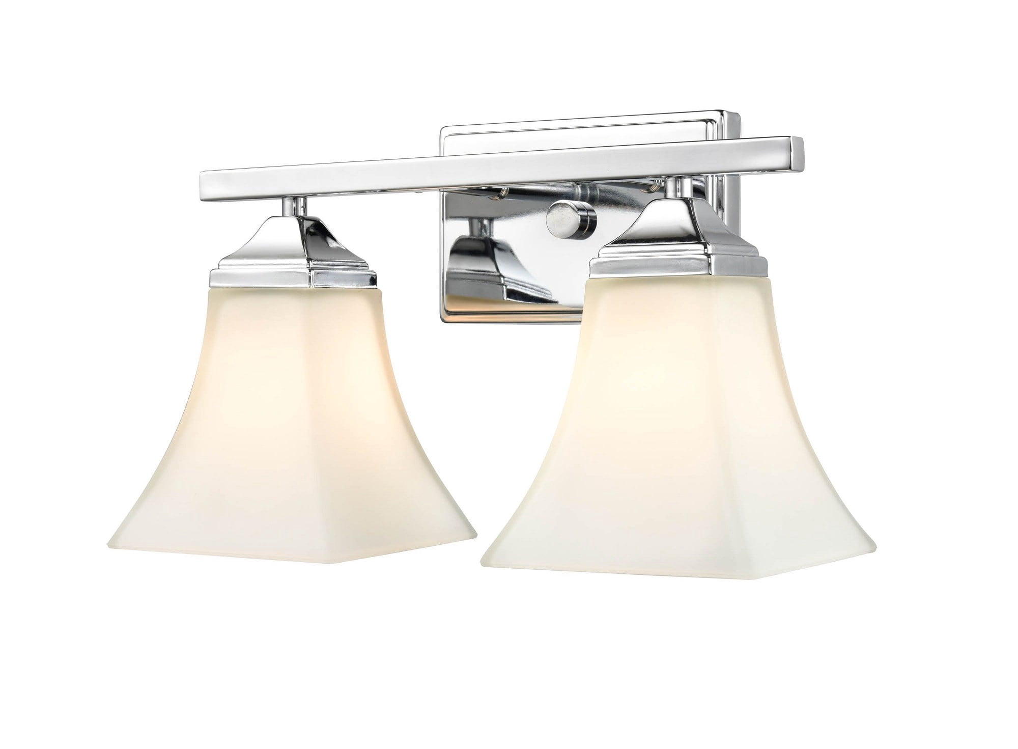 4502-CH Millennium Lighting 2 Light Bath Vanity-9 Inch Tall and 14 Inch Wide-Chrome Finish